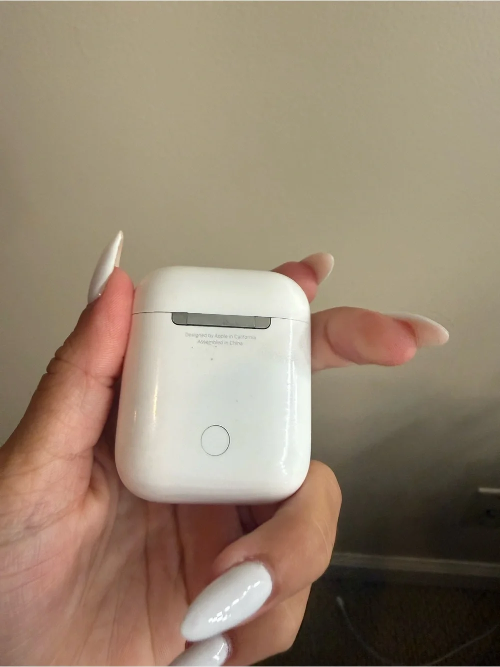 white airpods